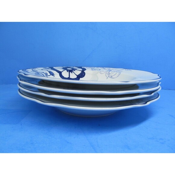 Tabletops Gallery Marion Soup Bowls and Salad Plate Lot of 5 pieces - Picture 6 of 9